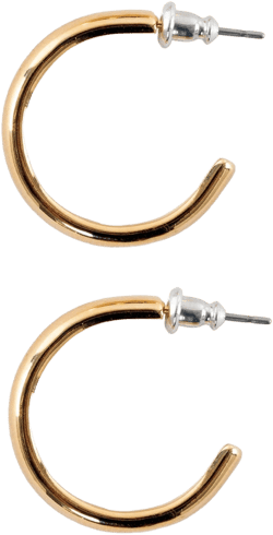 Los Angeles Apparel Women's Classic Hoop Earrings