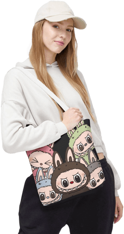 Labubu Tote Bag | Labubu Lovers, Back to School, Perfect Gift