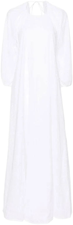 Bernadette Fran Broderie Anglaise Cotton Maxi Dress