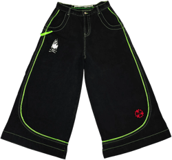 Wide Leg Abducted Denim Jeans