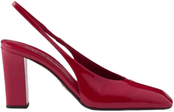 Prada Patent Leather Slingback Pumps