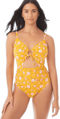 Beach Betty Women's Slimming Control Cut Out One Piece Swimsuit