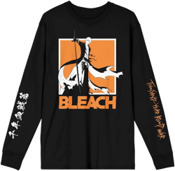 Bleach 1000 Year Blood War Ichigo Crew Neck Long Sleeve Tee