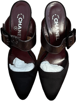 CHANEL Women's Silk Heels