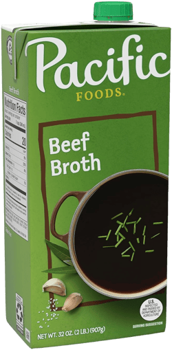 Pacific Foods Beef Broth, 32 oz Carton