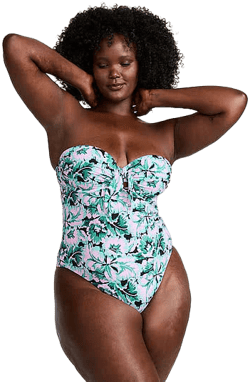 Victoria's Secret Women's Boho Beach Push-Up Cheeky One-Piece Swimsuit