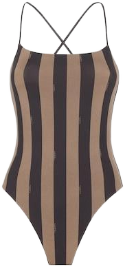 Fendi Women's Brown Swimsuit