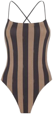 Fendi Women's Brown Swimsuit
