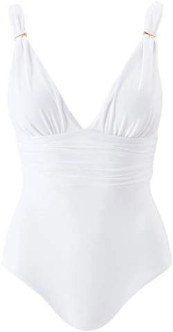Panarea White Bar Trim Swimsuit | Official US Site, 2