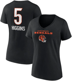Cincinnati Bengals Tee Higgins V-Neck T-Shirt