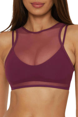 BECCA Women's Muse Ariadne Way Bralette Bikini Top