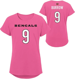 Joe Burrow Cincinnati Bengals Girls' T-Shirt