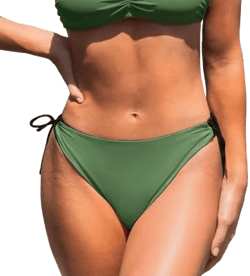 Cupshe Women's Chic Reversible Bikini Bottom