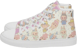 Labubu Monsters Women Girls & High Top Sneakers