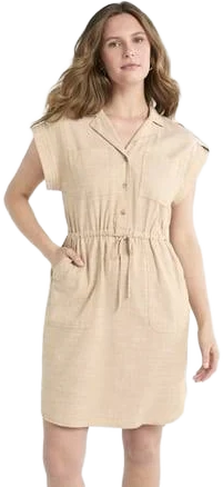 Time and Tru Women's Utility Shirt Dress