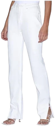 Ksubi Women's Melrose High Waist Split Hem Cigarette Jeans