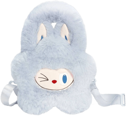 POPMART Labubu THE MONSTERS Classic Series Plush Flower Bag Labubu Blue
