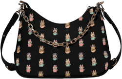 Labubu Handbag Labubu Shoulder Bag with Chain Decoration Labubu Crossbody Bag