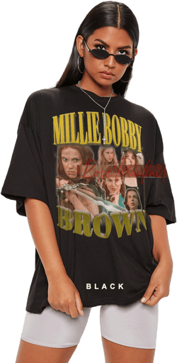 Millie Bobby Brown Vintage Shirt Millie Bobby Brown Retro Tshirt