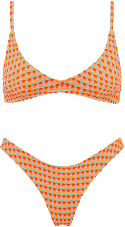 Triangl Maia Gara Textured Bikini Set Top