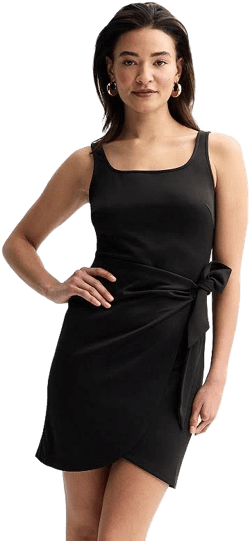 Thalia Sodi Women's Floral Print Short Wrap Dress