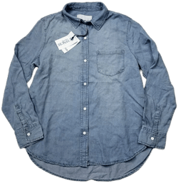 Lola River Women's Long Sleeve Button Down Shirt
