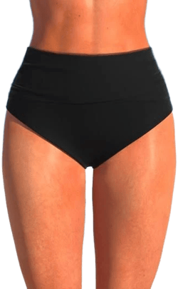 Modlily High Waisted Stretch Bikini Bottom