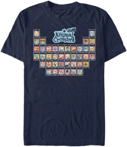 Nintendo Animal Crossing Periodically Crossing T-Shirt