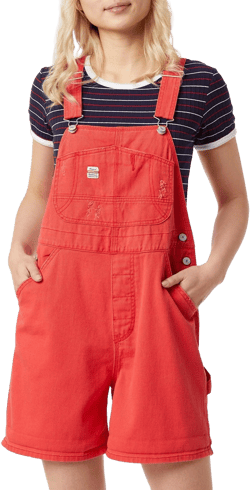 Unionbay Women's Mario Denim Shortalls
