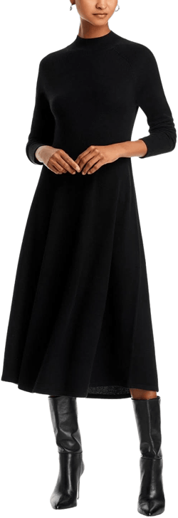 C by Bloomingdale's Women's Cashmere Mock Neck Dress
