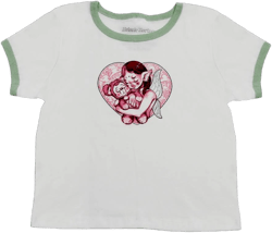 Melanie Martinez Trilogy Ringer Baby Tee