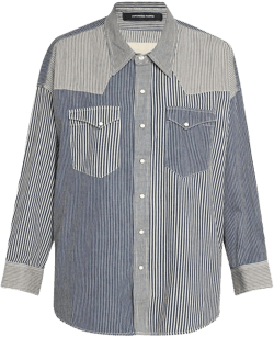 R13 Women's Oversized Cowboy Shirt