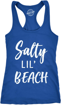 Crazy Dog Women's Salty Lil Beach Tanktop