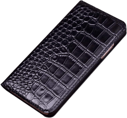 Magnetic Clamshell Phone Case, for iPhone 7/8/ SE 2020 (4.7 Inch) Leather Shockproof Scratchproof Folio Flip Stand Cover (Color : Black)