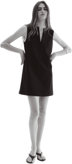 H&M Ladies Twill Shift Dress