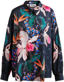 Oversized Pleated Shirt