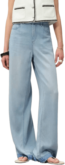 Echo Wide Leg Tencel Acetate Jeans