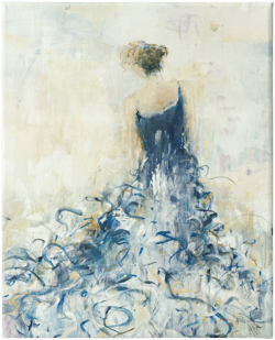 Stupell Industries Women's Abstract Fashion Dress Canvas Wall Art