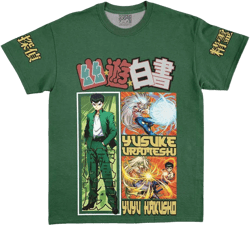 Yusuke Urameshi Yuyu Hakusho Streetwear T-Shirt