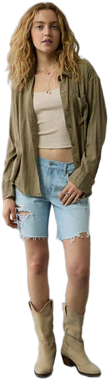 AE Perfect Button-Up Shirt