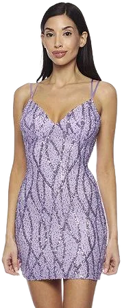 B. Smart Juniors Sleeveless Sequin Bodycon Dress