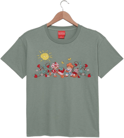 Strawberry Shortcake Embroidered T-Shirt