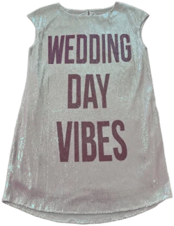 Hayley Paige Sequin Bride Bachelorette Wedding Day Dress
