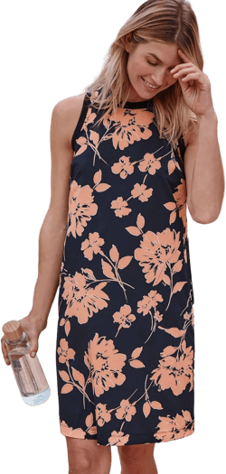 Women's J.Jill Fit On-The-Go Printed Dress