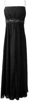 David's Bridal Beaded Bridesmaid Dress