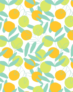 'Citrus' Wallpaper by Tea Collection - Caribbean