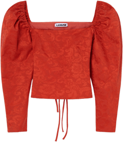 Brigitte Puff Sleeve Blouse