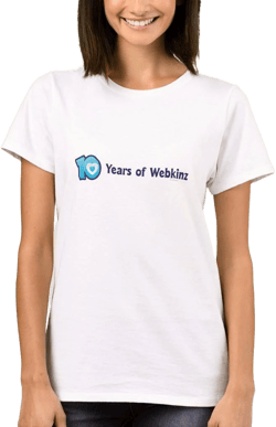 10 Years of Webkinz Logo T-Shirt