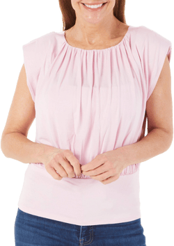 Women's Pleated Top