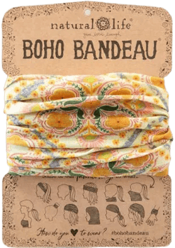Natural Life Boho Diamond Block Headband